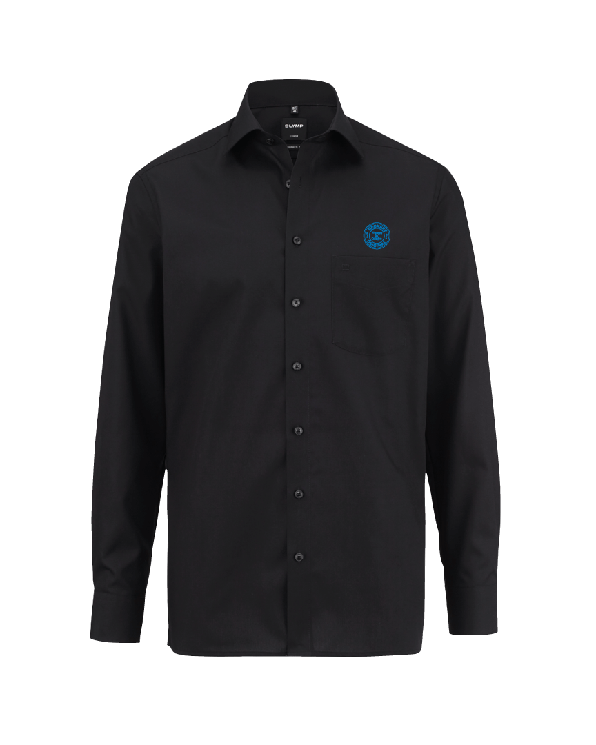 Heckert Herren Hemd Modern Fit schwarz
