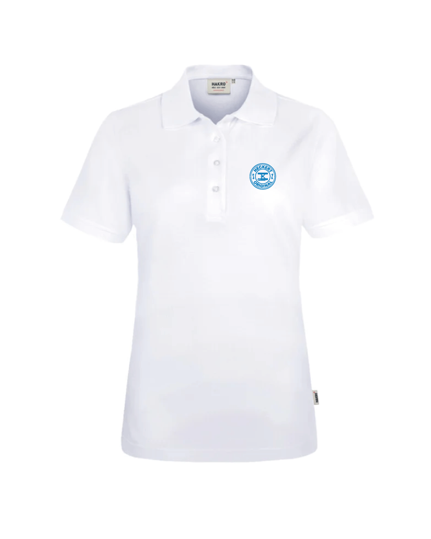 Heckert Damen Poloshirt weiß